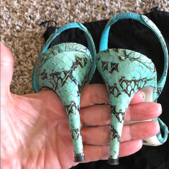 DOLCE & GABBANA WHIPS ACQUA SHOES - Picture 5 of 6